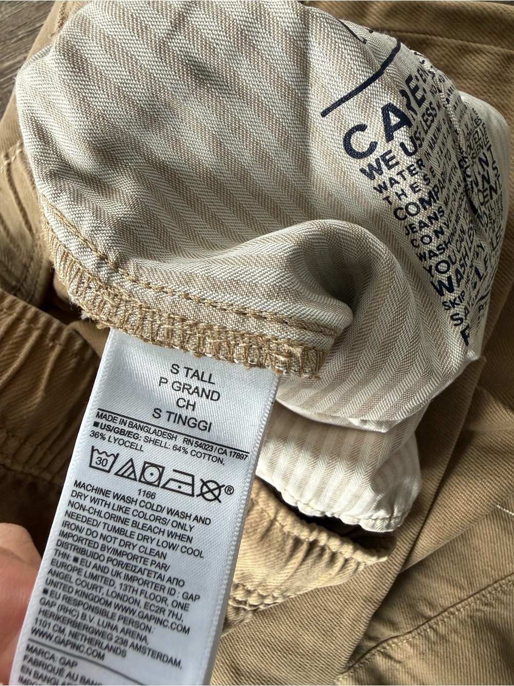 New GAP Barrel leg Pants - Picture 4 of 5